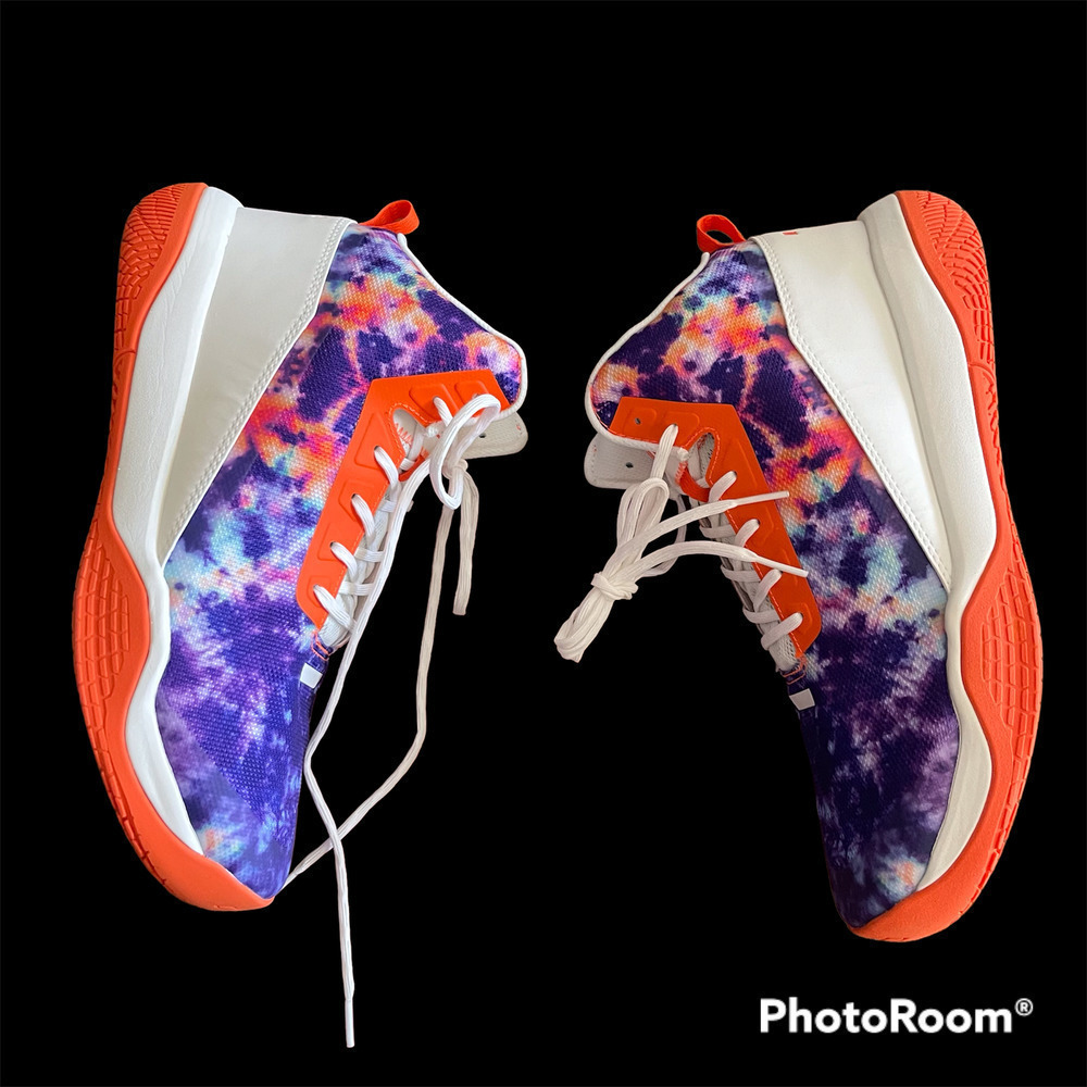 NWT MOOLAH PHANTOM 1 Kicks Women's Basketball Shoes Galaxy Orange SIZE 12